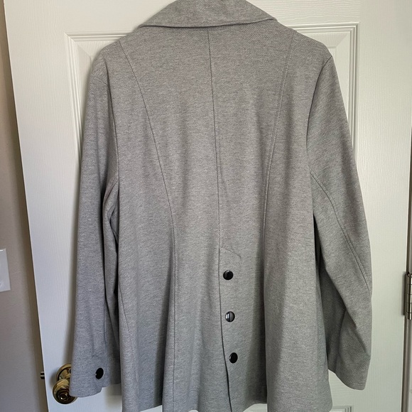CAbi Gray Button-Up Jacket - Picture 3 of 8